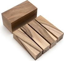 BeaverCraft polotovary Wood Carving Blocks Set 5pcs of Basswood ořech
