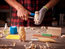 BeaverCraft hobby sada Standing Bear Hobby Kit (2)