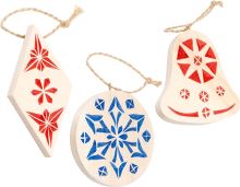 BeaverCraft hobby sada Christmas Ornament Wood Carving Kit (2)