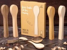 BeaverCraft polotovary Wood Carving Spoon Blanks Set třešeň lípa moruše ořech (1)